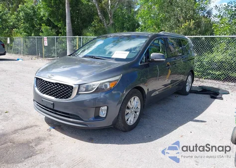 2016 Kia Sedona Ex from USA, damaged, VIN KNDMC5C13G6140612